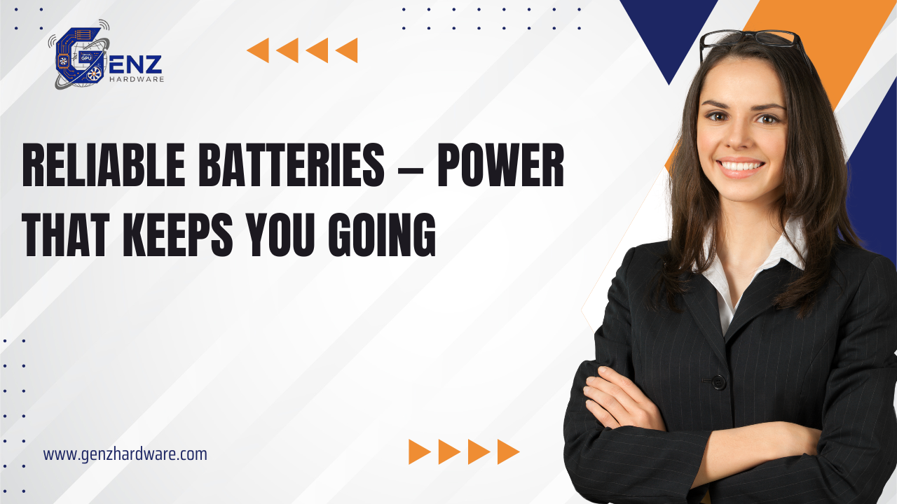 Batteries: Reliable Power Sources for Every Device