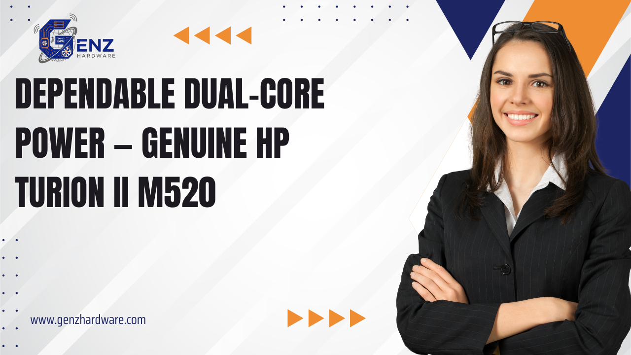 ⚙️ HP 583055-001 AMD Turion II M520 2.30GHz Processor — Dependable Dual-Core Power for HP Laptops