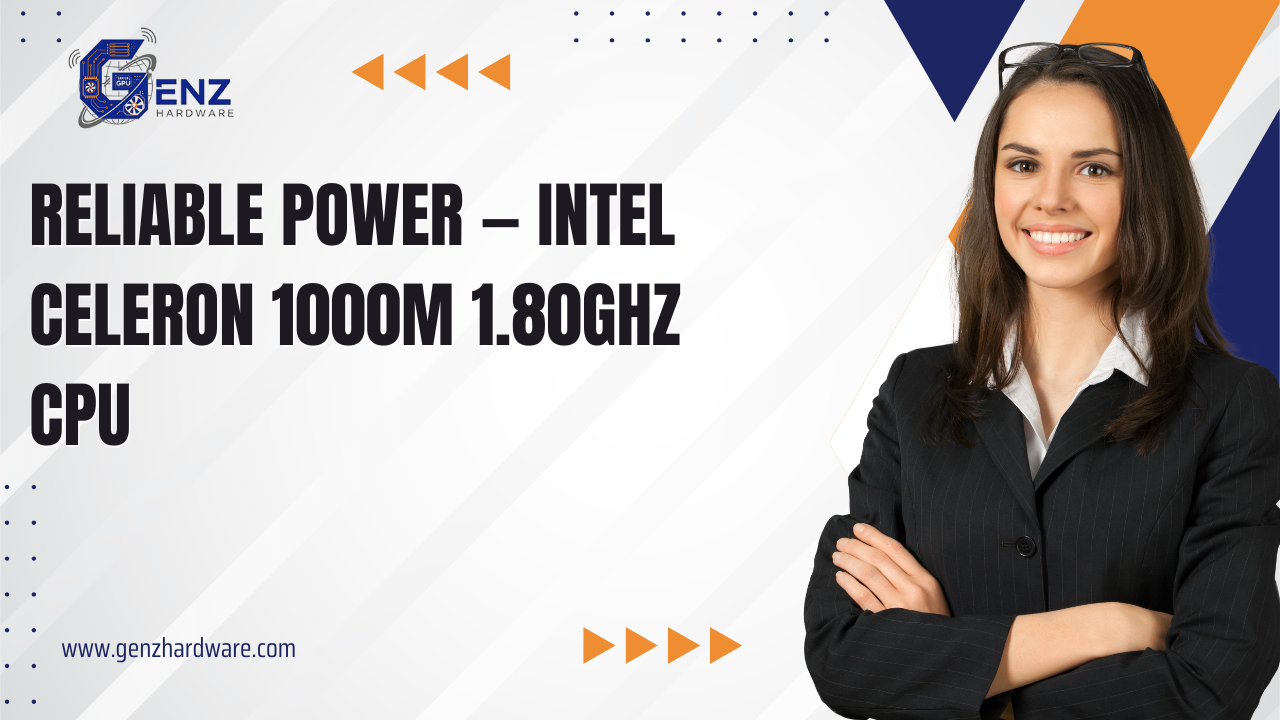 ⚙️ Intel SR102 Celeron 1000M 1.80GHz Dual-Core Processor — Reliable Mobile Performance for Everyday Laptops