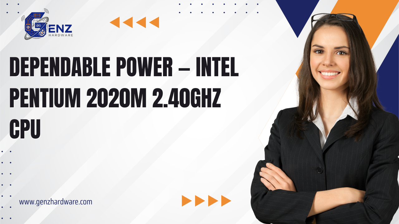 ⚙️ Intel SR0U1 Pentium 2020M 2.40GHz Dual-Core Processor — Reliable Everyday Performance for Notebooks
