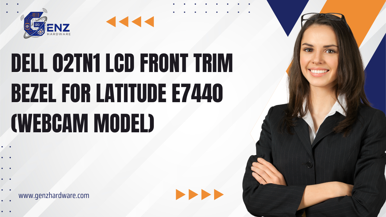 Dell 02TN1 14-Inch LCD Front Trim Bezel – Genuine Replacement with Webcam Window for Latitude E7440