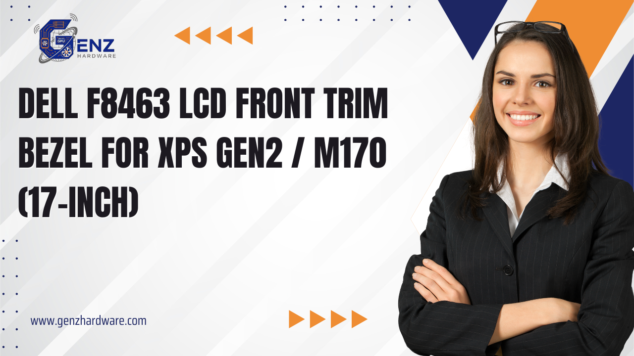 Dell F8463 17-Inch LCD Front Trim Bezel – Genuine Replacement for Inspiron XPS Gen2 and XPS M170