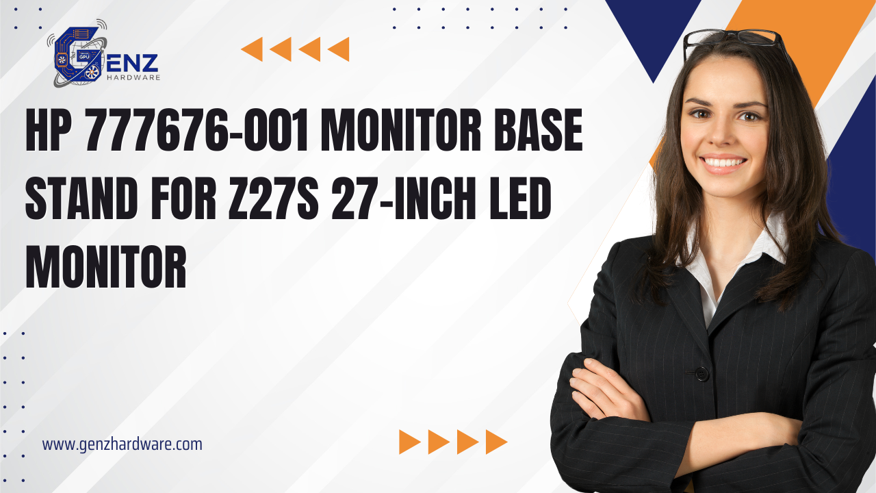HP 777676-001 Monitor Base Stand – Genuine OEM Stand for Z27s 27-Inch LED Monitor