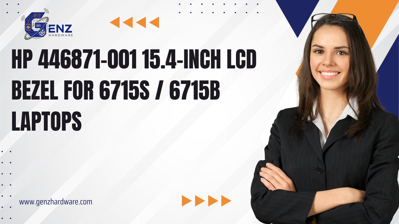HP 446871-001 LCD Screen Bezel – Genuine 15.4-Inch Front Frame for HP 6715S / 6715B Laptops