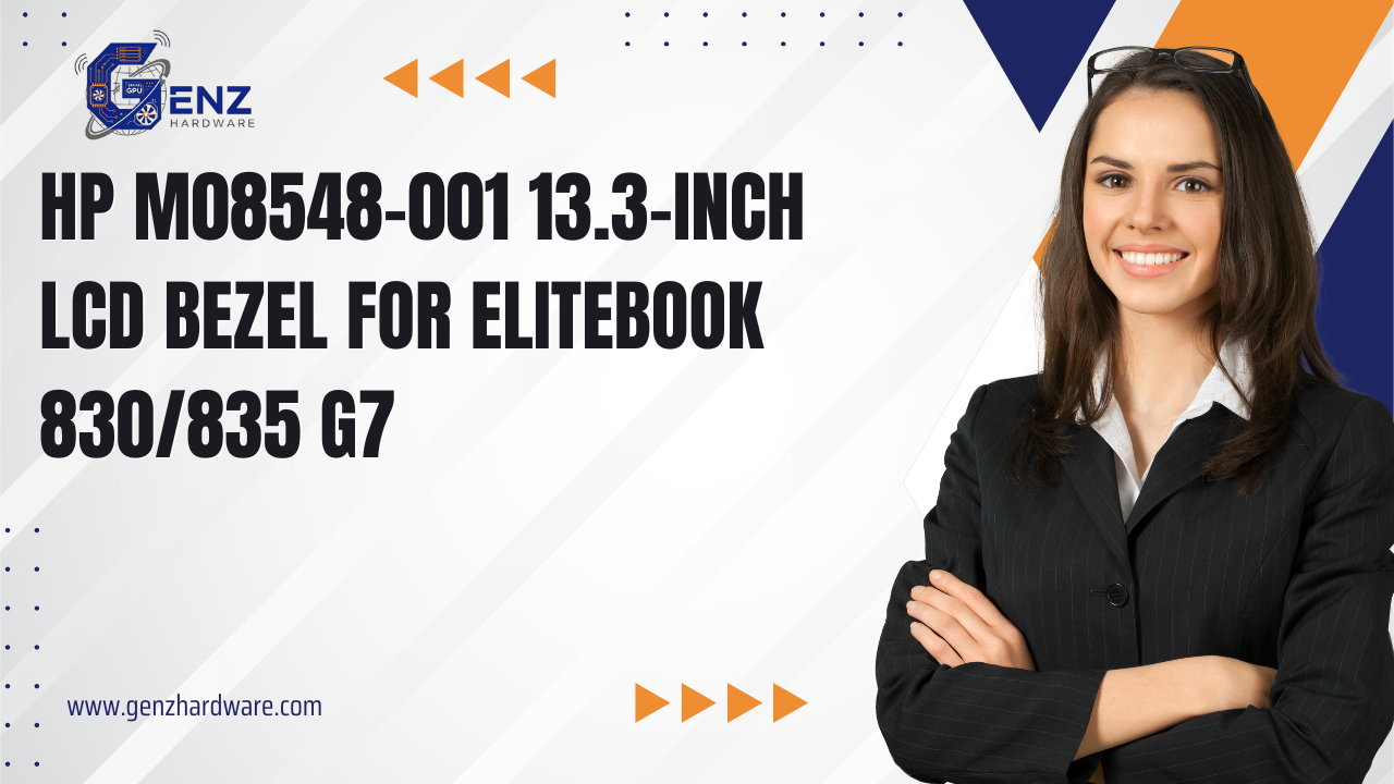 HP M08548-001 LCD Front Bezel – Genuine 13.3-Inch Screen Frame for EliteBook 830/835 G7 Laptops