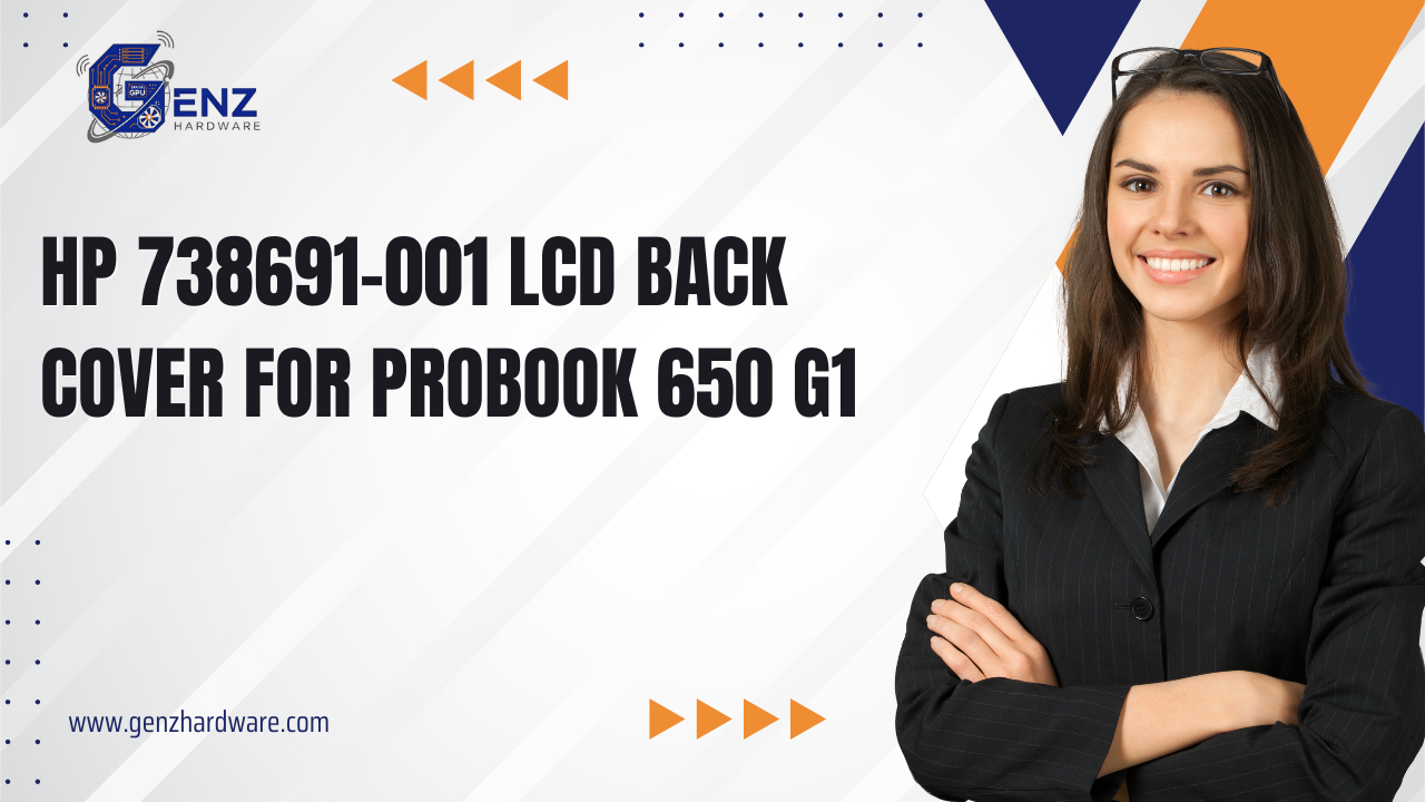 HP 738691-001 LCD Back Cover – Genuine Rear Lid for HP ProBook 650 G1