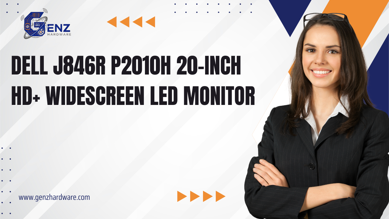 Dell J846R P2010H 20-Inch Widescreen LED Monitor – Professional Display for Clear, Reliable Performance