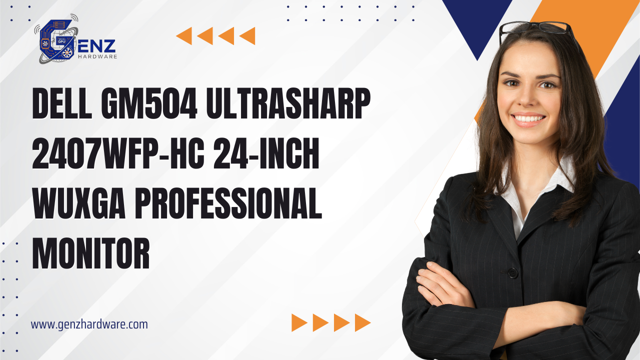 Dell GM504 UltraSharp 2407WFP-HC 24-Inch WUXGA LCD Monitor – Professional Display with Stunning 1920x1200 Resolution