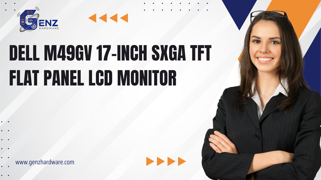 Dell M49GV 17-Inch TFT Flat Panel LCD Monitor – Reliable Display with VGA & DVI Connectivity