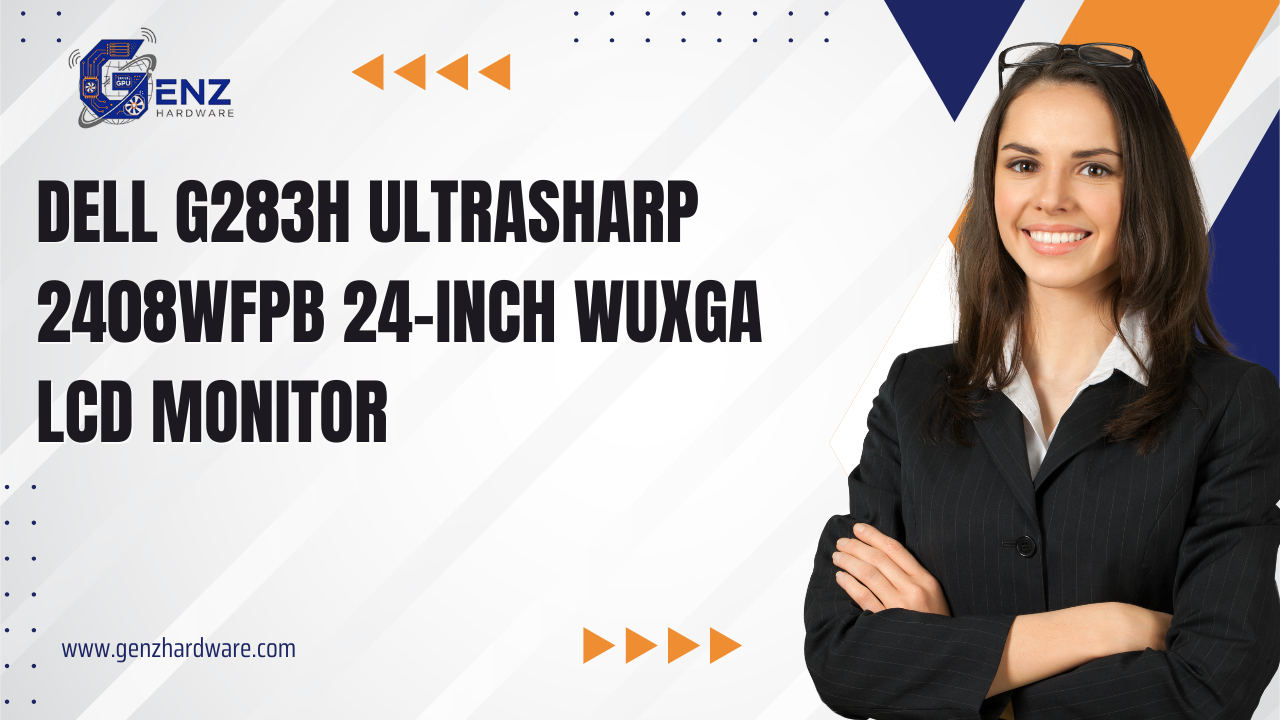 Dell G283H UltraSharp 2408WFPB 24-Inch WUXGA LCD Monitor – Professional-Grade Clarity and Color Precision