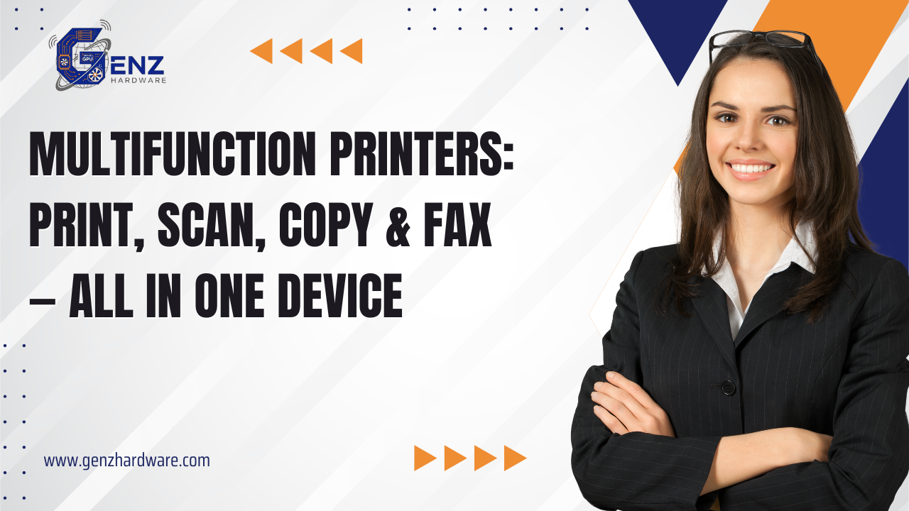 Multifunction Printers: Streamlining Printing, Scanning, and Copying in One Device
