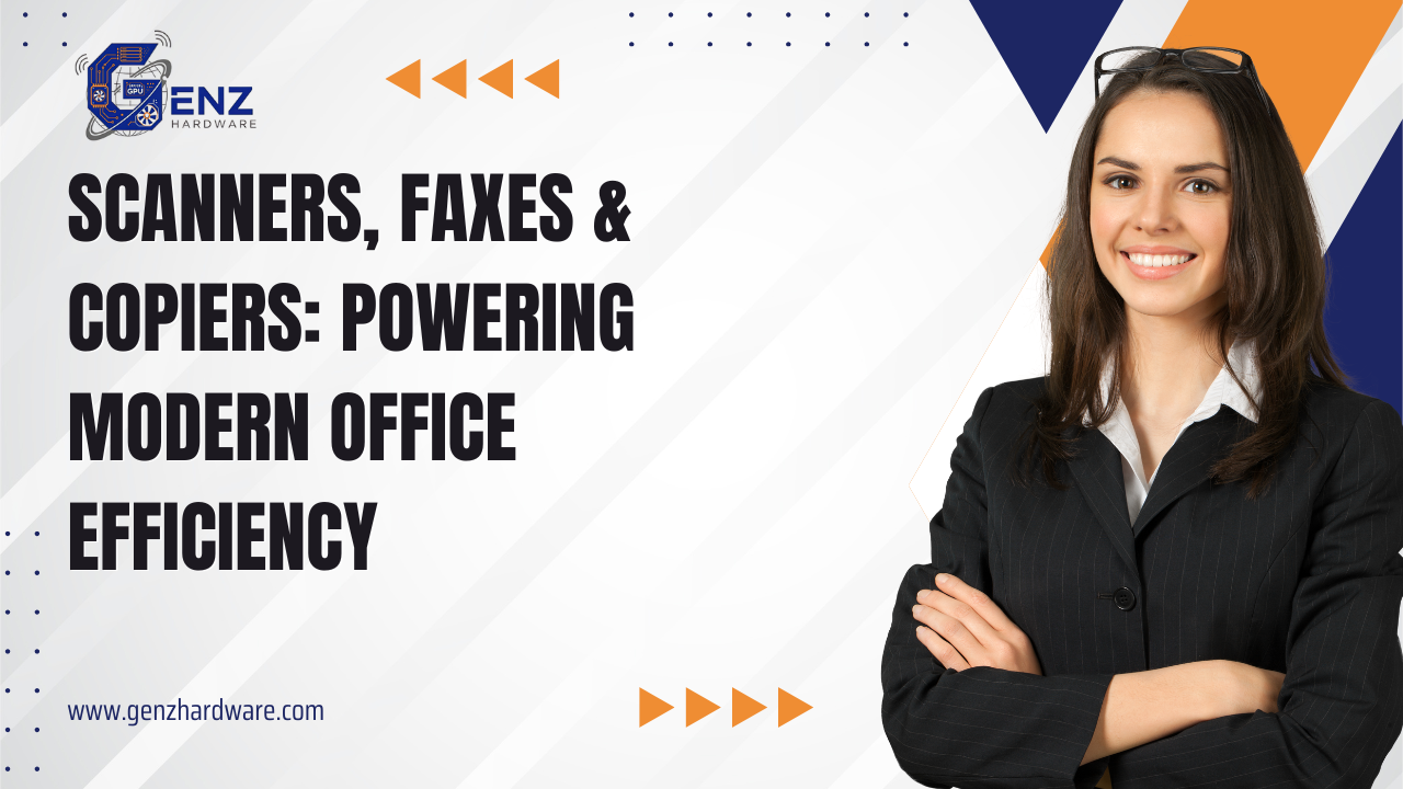 Scanner, Faxes & Copiers: The Essentials of Modern Office Productivity