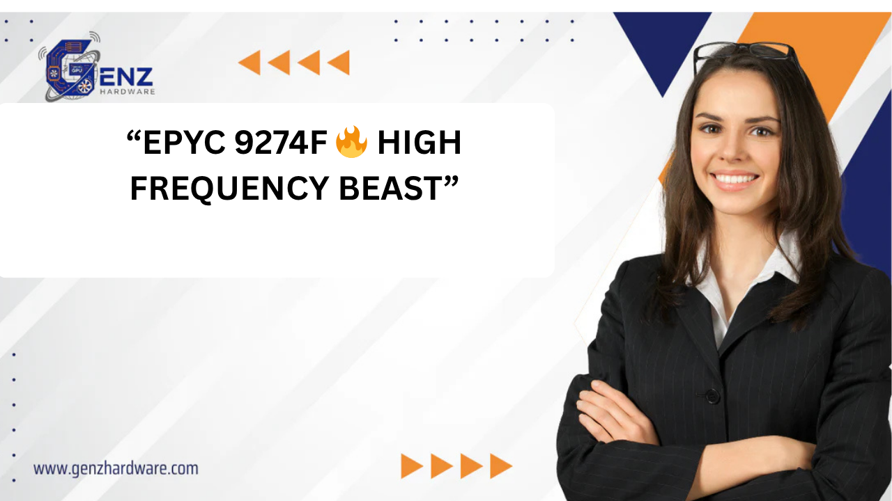 AMD EPYC 9274F: High-Frequency Enterprise Server CPU for Fast Data Center Performance 🚀💻
