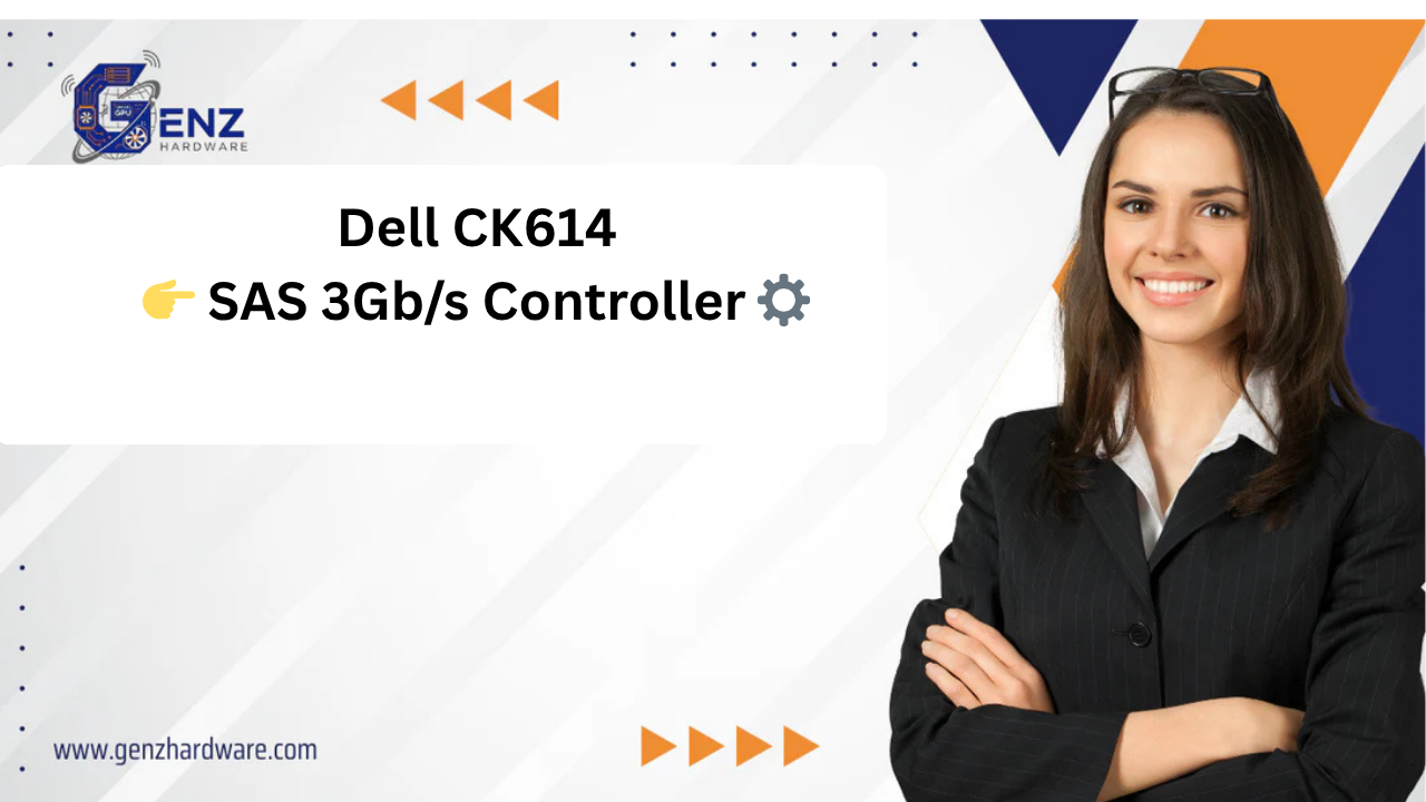 Dell CK614 SAS 3Gb/s Controller | PowerVault MD1000 Enterprise Storage Module 💾⚙️