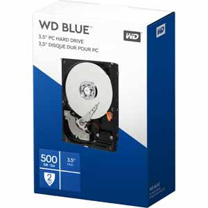 WD Desktop Mainstream 500GB Internal Hard Drive  Kit WDBH2D5000ENC-NRSN