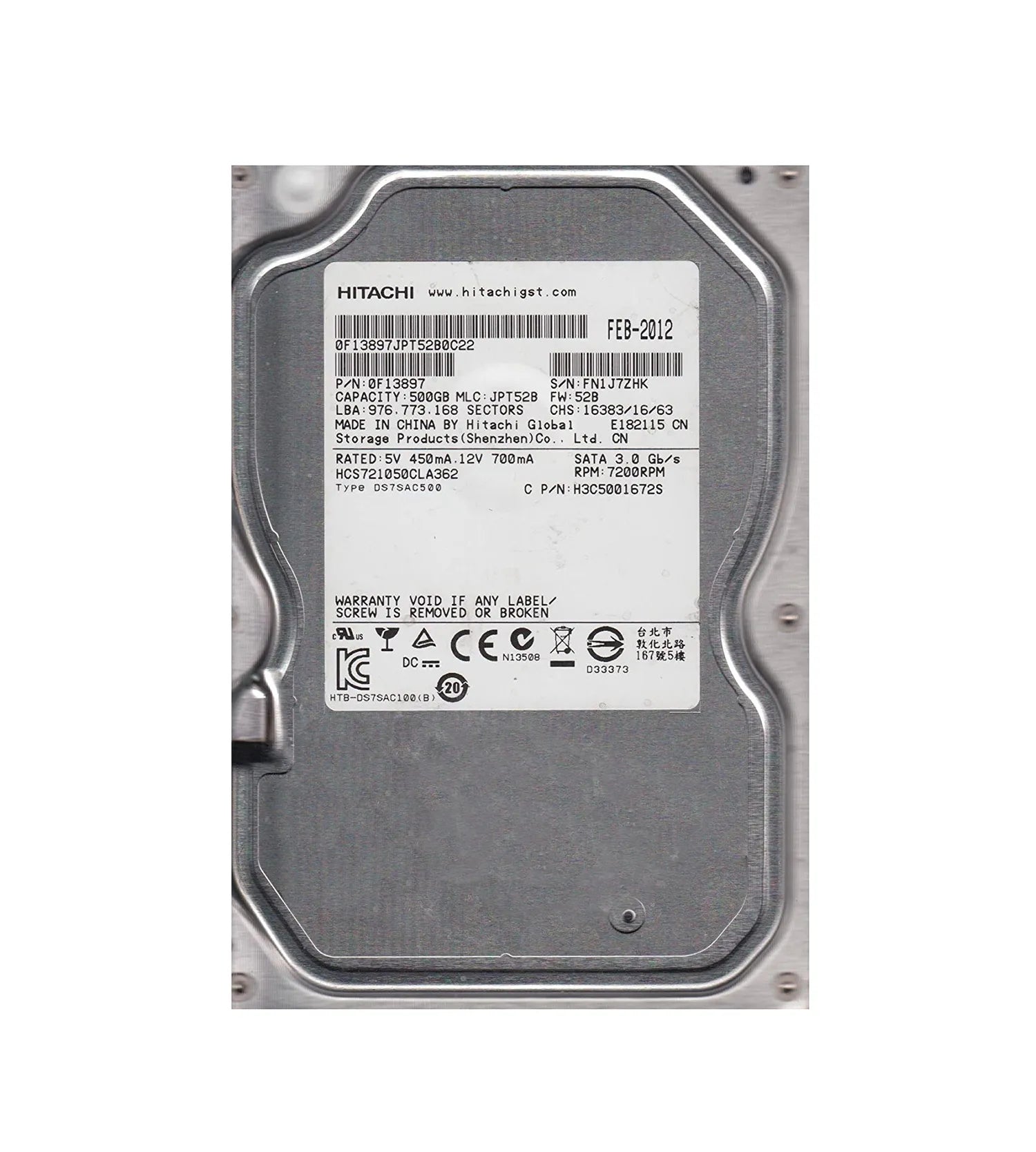 H3C5001672S
