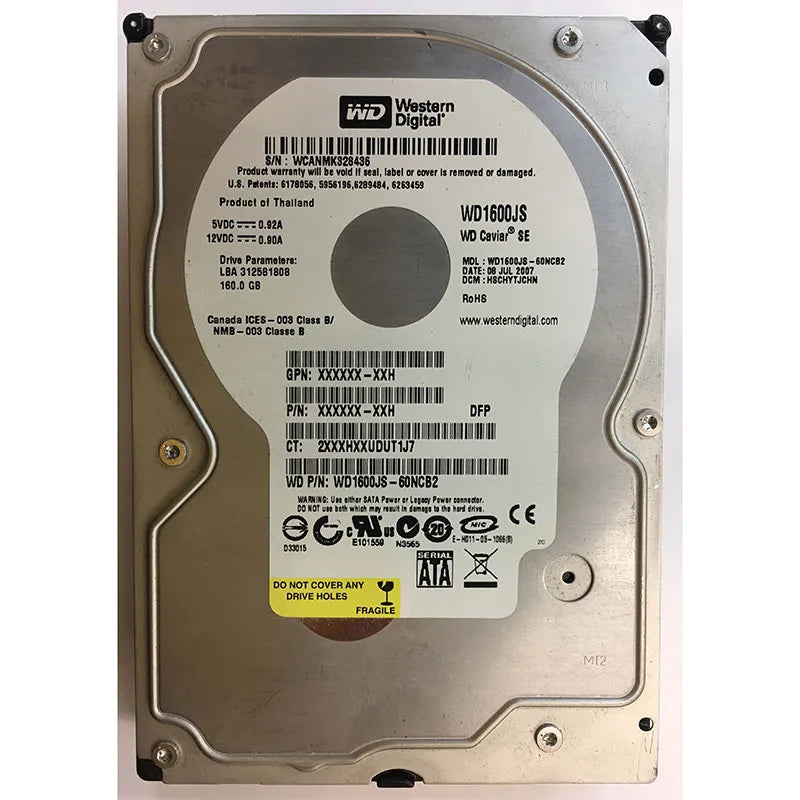 WD1600JS-60NCB2