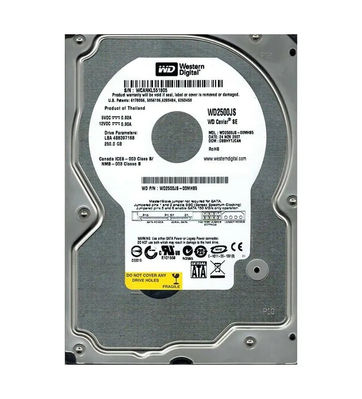 WD2500JS-00MHB5