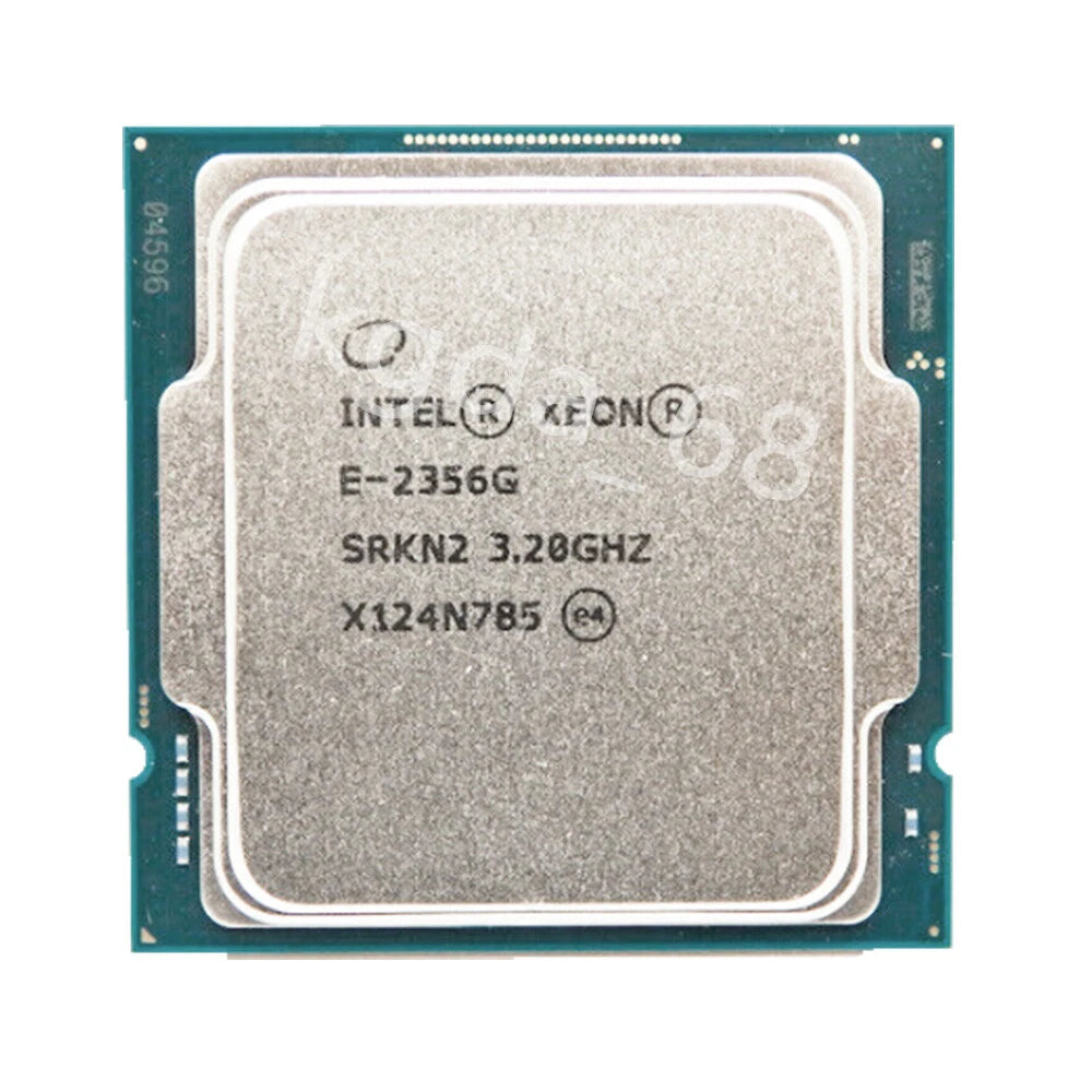 Intel Xeon E-2356G 6-Core 3.20GHz Processor
