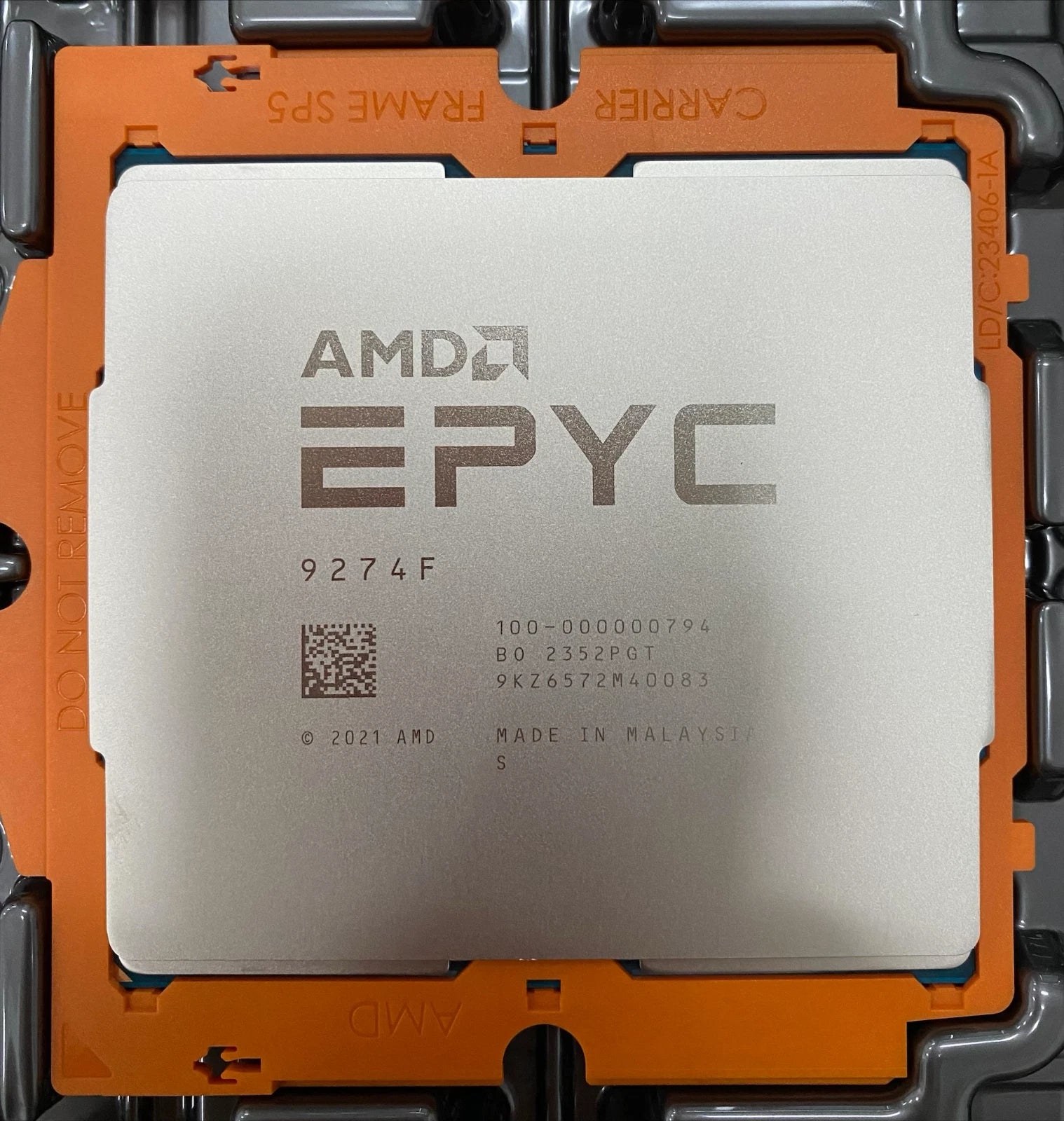 AMD EPYC 9274F 24-Core 4.05 GHz Server Processor