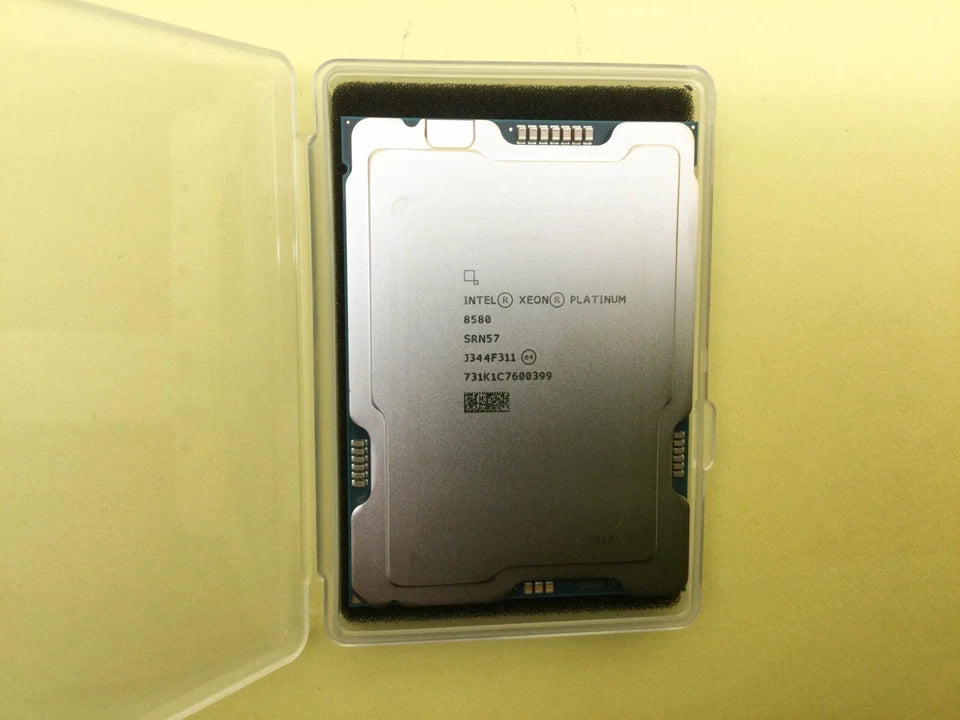 Intel Xeon Platinum 8580 Processor - 60 Cores, 2.00 GHz Base Frequency, 300MB Cache