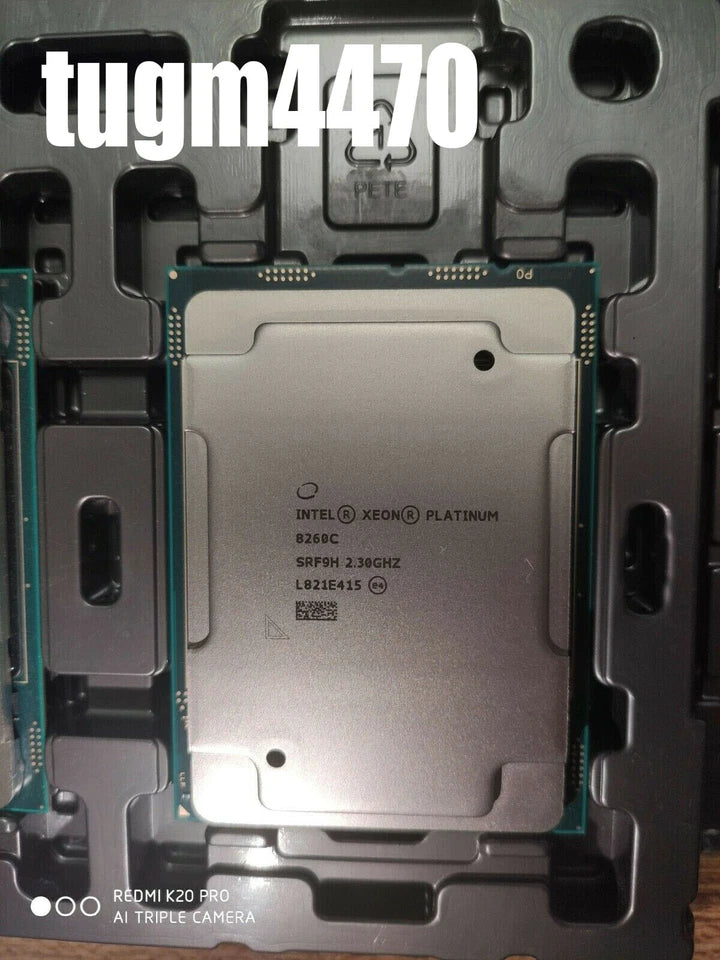 Intel Xeon Platinum 8260 Processor - 24 Cores, 2.4GHz, 35.75MB Cache, 165W TDP