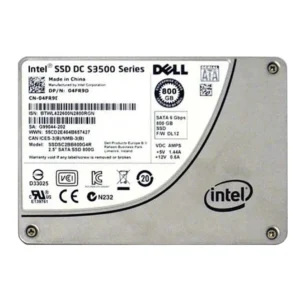 Dell 04FR9D / DC S3500 800GB 6Gb/S SATA 2.5-Inch MLC Solid State Drive For PowerEdge R330 / R430 / R630 - New