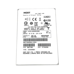 HGST 0B27396 Ultrastar SSD400S.B Series 200GB Single-Level Cell SAS 6Gb/S 2.5-Inch Solid State Drive - New