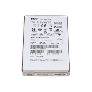 HGST 0B31066 Ultrastar SSD1600MM Series 400GB Multi-Level Cell SAS 12Gb/S Mainstream Endurance (Crypto Sanitize) 2.5-Inch Solid State Drive - New