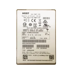 HGST 0B32188 Ultrastar SSD1600MM 1.6TB Multi-Level Cell SAS 12Gb/S Mainstream Endurance 2.5-Inch Solid State Drive - New