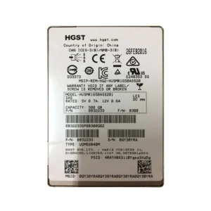 HGST 0B32233 Ultrastar SSD1600MR 500GB Multi-Level Cell SAS 12Gb/S Read Intensive 2.5-Inch Solid State Drive - New