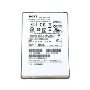 HGST 0B33600 Ultrastar SSD1600MM 800GB Multi-Level Cell SAS 12Gb/S Mainstream Endurance 2.5-Inch Solid State Drive - New