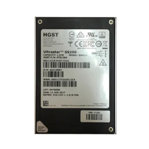 HGST 0TS1384 Ultrastar SS200 1.6TB Multi-Level Cell SAS 12Gb/S Mixed Use (SE) 2.5-Inch Solid State Drive - New
