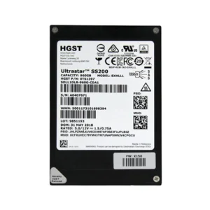 HGST 0TS1397 Ultrastar SS200 960GB Multi-Level Cell SAS 12Gb/S Read Intensive 2.5-Inch Solid State Drive - New