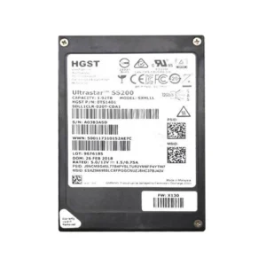 Hitachi 0TS1401 Ultrastar SS200 1.92TB Multi-Level Cell SAS 12Gb/S Read Intensive 2.5-Inch Solid State Drive - New