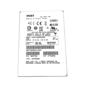 HGST HUSSL4020BSS600 Ultrastar SSD400S.B Series 200GB Single-Level-Cell SAS 6Gb/S 2.5-Inch Solid State Drive - New