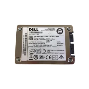 Dell NDDN1 200GB SATA 6Gb/S 1.8-Inch MLC Enterprise Solid State Drive By Intel - New