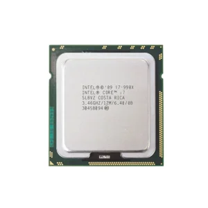 Dell 0D1N3W 3.46GHz 6.40GT/S QPI 12MB L3 Cache Socket FCLGA1366 Intel Core I7-990X Extreme Edition Hexa-Core (6 Core) Processor Dell Part Number: 0D1N3W  - New