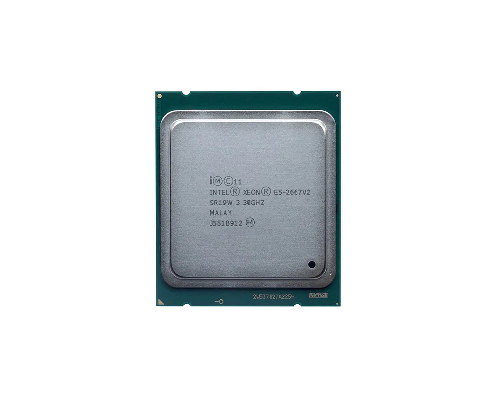 Dell 0DMG8 3.30GHz 8.00GT/S QPI 25MB L3 Cache Socket FCLGA2011 Intel Xeon E5-2667V2 Octa-Core (8 Core) Processor Dell Part Number: 0DMG8 - New