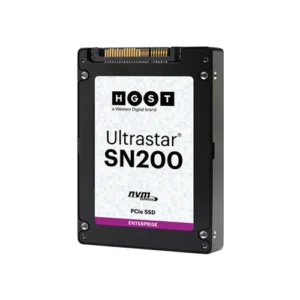 HGST 0TS1357 Ultrastar SN200 Series 7.68TB Multi-Level Cell PCI Express 3.0 X4 NVMe Read Intensive U.2 2.5-Inch Solid State Drive - New