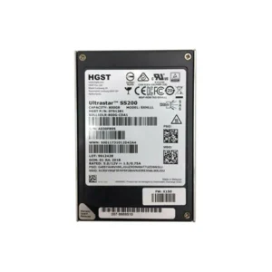 HGST 0TS1381 Ultrastar SS200 800GB Multi-Level Cell SAS 12Gb/S Mixed Use (SED/TCG Encryption) 2.5-Inch Solid State Drive - New