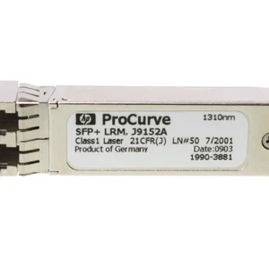 HP 1990-3881 ProCurve X132 10Gb/S 10GBase-LRM Multi-Mode Fibre 1310nm 220m Duplex LC Connector SFP+ Transceiver Module HP Part Number: 1990-3881  - New
