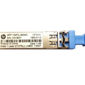 HP 1990-4112 Aruba X111 100Mb/S 100Base-FX Multi-Mode Fibre 1310nm 2km Duplex LC Connector SFP(Mini-GBIC) Transceiver Module HPE Part Number: 1990-4112  - New