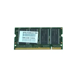 HP 370556-001 256MB DDR-333/PC-2700 SODIMM 200-Pin CL2.5 Dual Rank X16 Non-ECC Unbuffered Memory Module HP Part Number: 370556-001  - New