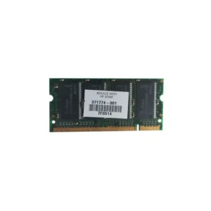 HP 371774-001 256MB DDR-266/PC-2100 SODIMM 200-Pin CL2.5 Dual Rank X16 Non-ECC Unbuffered Memory Module HP Part Number: 371774-001  - New