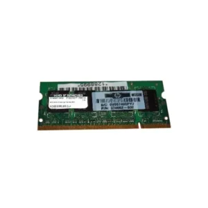 HP 374662-932 512MB DDR2-533/PC2-4200 SODIMM 200-Pin CL4 Dual Rank X16 Non-ECC Unbuffered Memory Module HP Part Number: 374662-932  - New