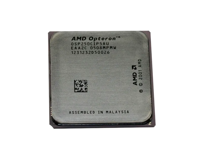 HP 378908-001 2.40GHz 800MHz HTL 1MB L2 Cache Socket 940 AMD Opteron 250 Single-Core (1 Core) Processor HP Part Number: 378908-001 - New
