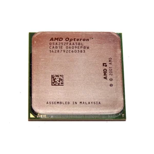 HP 378909-001 2.60GHz 1000MHz HTL 1MB L2 Cache Socket 940 AMD Opteron 252 Single-Core (1 Core) Processor HP Part Number: 378909-001  - New
