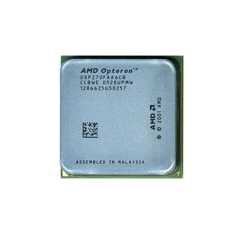 HP 392442-B21 2.00GHz 1000MHz HTL 2MB L2 Cache Socket 940 AMD Opteron 270 Dual-Core (2 Core) Processor Kit For ProLiant BL25p Blade Server HP Part Number: 392442-B21 - New