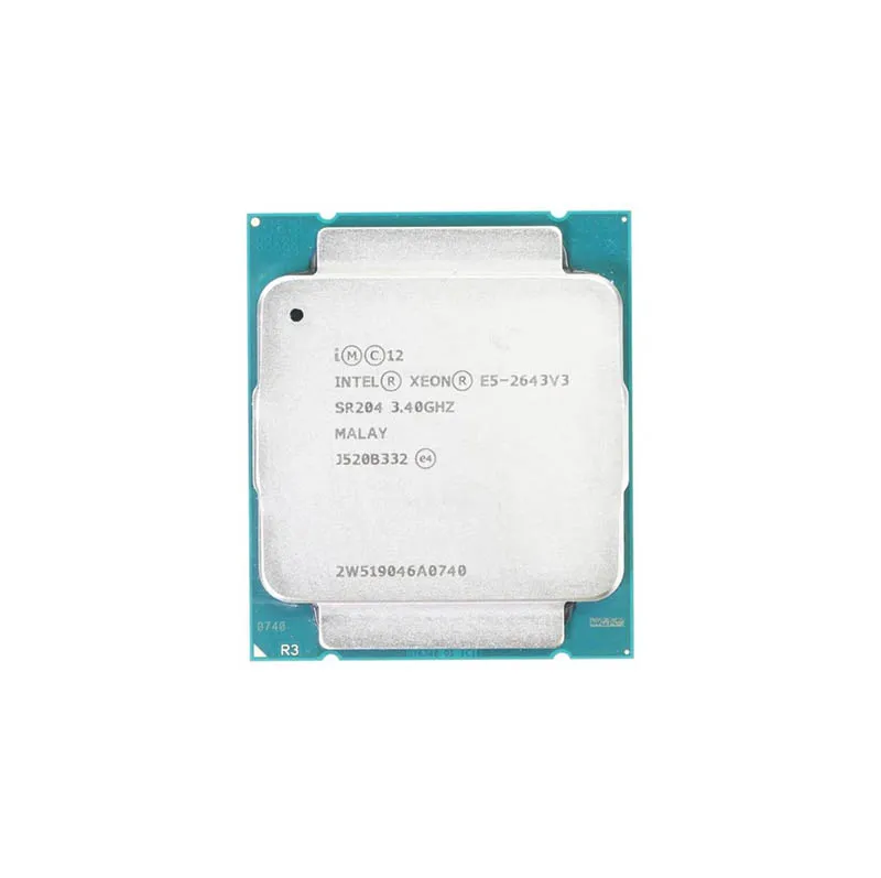 Dell 3Y0DF 3.40GHz 9.60GT/S QPI 20MB L3 Cache Socket FCLGA2011-3 Intel Xeon E5-2643V3 Hexa-Core (6 Core) Processor Dell Part Number: 3Y0DF - New